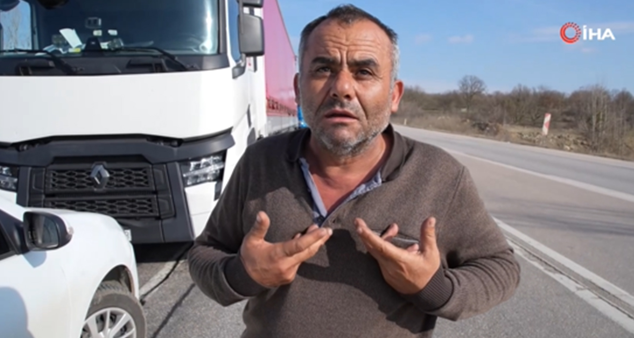 Alkollü sürücü görevini yapan polise: “Seninle işim yok benim, kıralı, hakimi, savcısı gelsin”