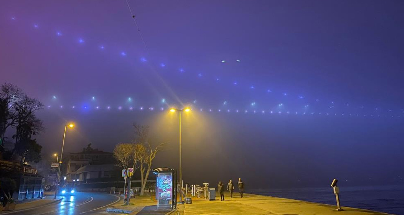 İstanbul’da yoğun sis: Göz gözü görmedi