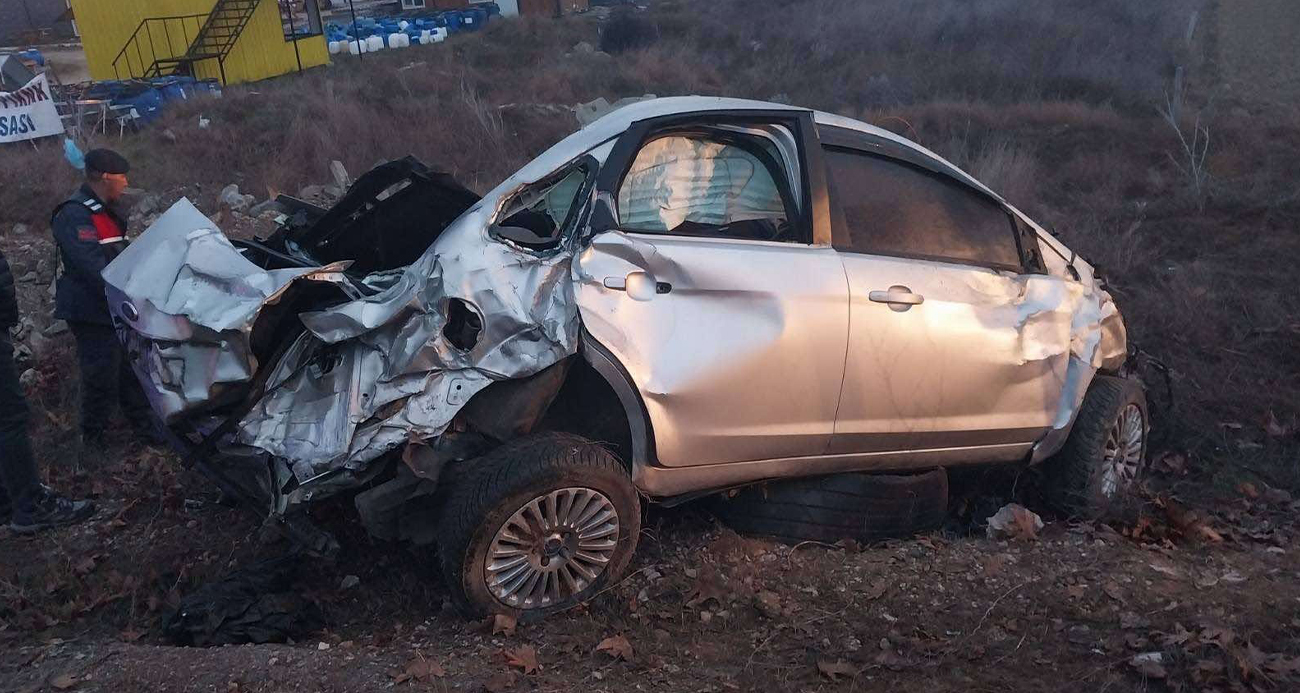 Isparta’da feci kaza: 1 ölü, 3 yaralı