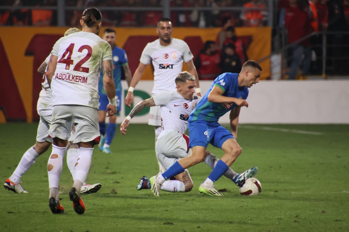 Galatasaray ile Çaykur Rizespor 44. randevuda