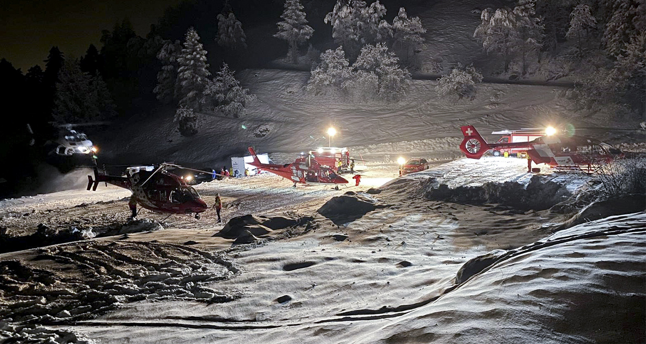 İsviçre’de kaybolan 6 kayakçıdan 5’inin cansız bedenine ulaşıldı