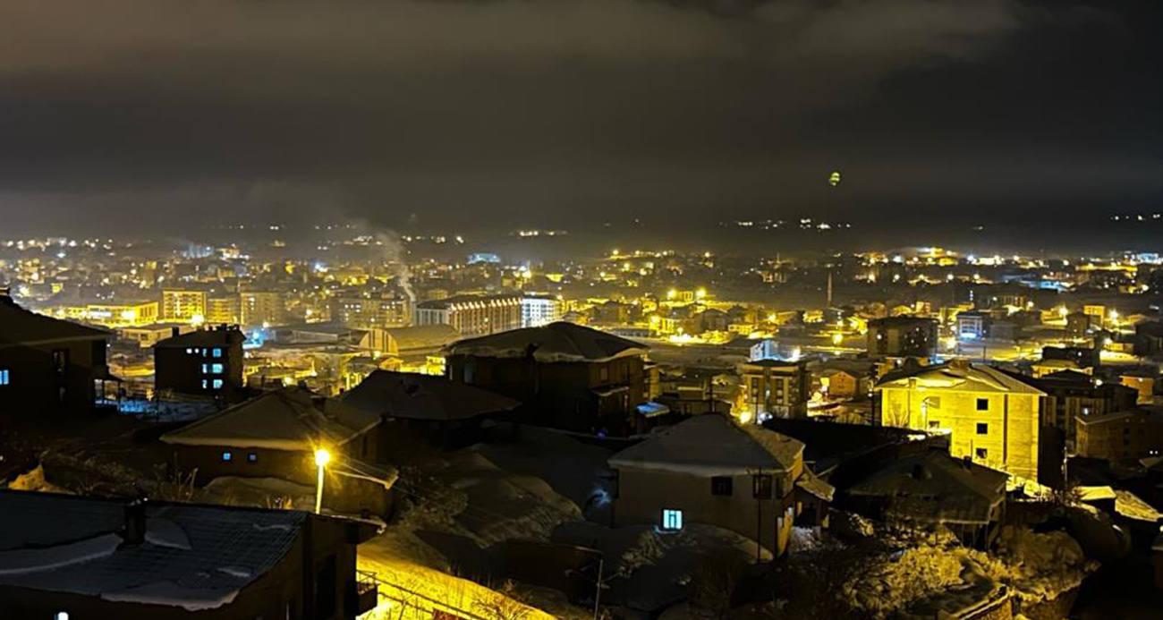Yüksekova’da sahur vakti 3,1 büyüklüğünde deprem