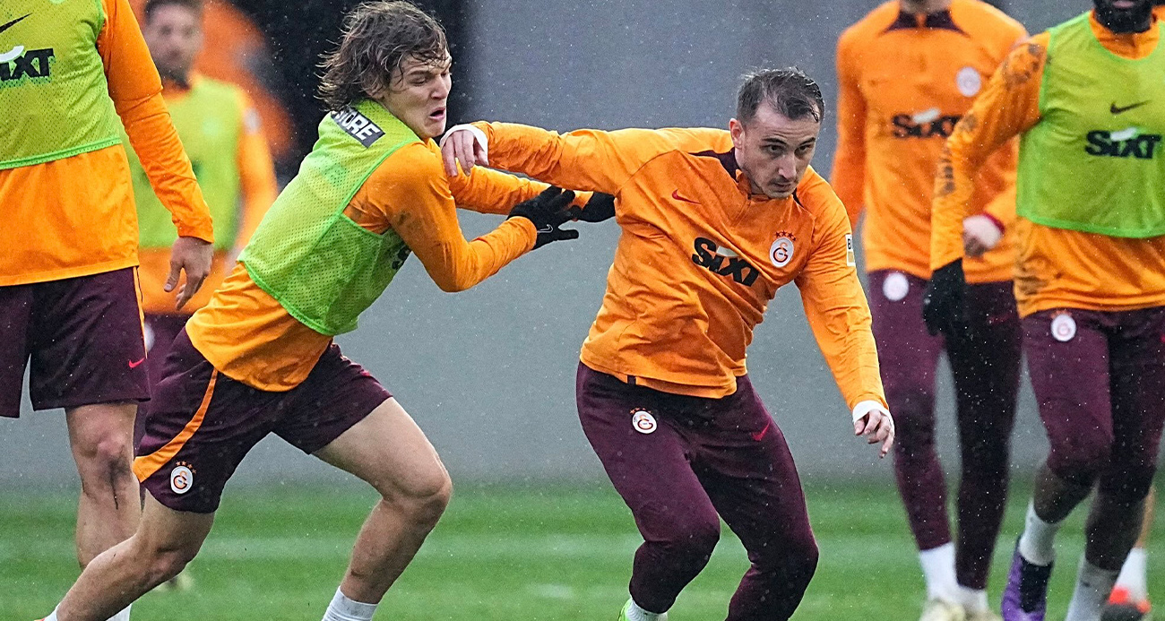 Galatasaray, Kasımpaşa maçı hazırlıklarını sürdürdü.