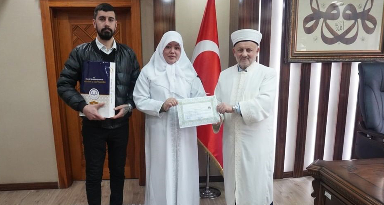 Meksika’dan Aksaray’a geldi, Müslümanlığı tercih etti