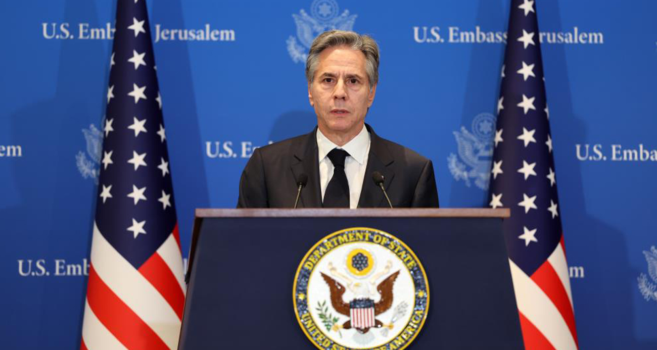 ABD Dışişleri Bakanı Blinken, yarın Kahire’de Arap Dışişleri Bakanları ile görüşecek