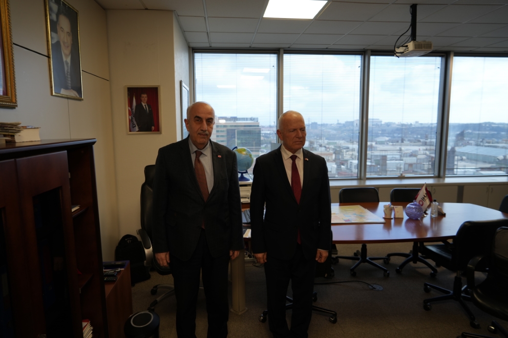 KKTC Cumhuriyet Meclisi Başkanı Zorlu’dan İhlas Haber Ajansı’na ziyaret