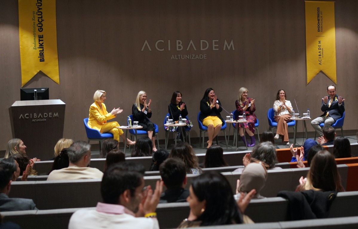Hastalar ve uzmanlar buluştu: “Endometriozise karşı birlikte güçlüyüz” dediler
