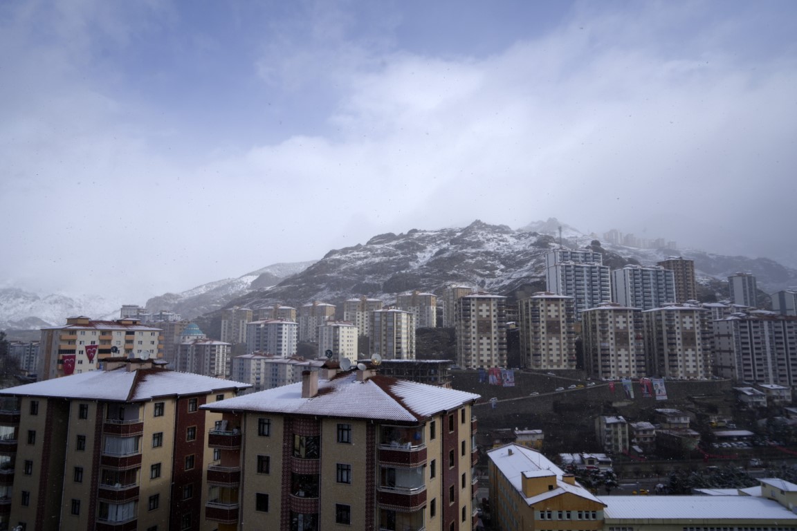 Gümüşhane kara kışı martta yaşıyor