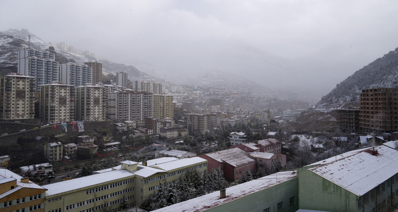 Gümüşhane kara kışı martta yaşıyor