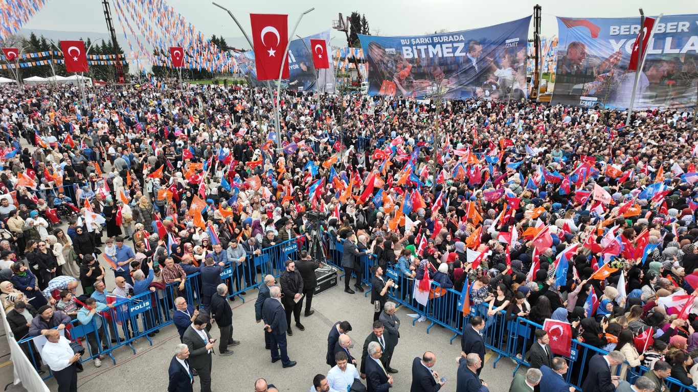 Cumhurbaşkanı Erdoğan finali Kocaeli’de yaptı