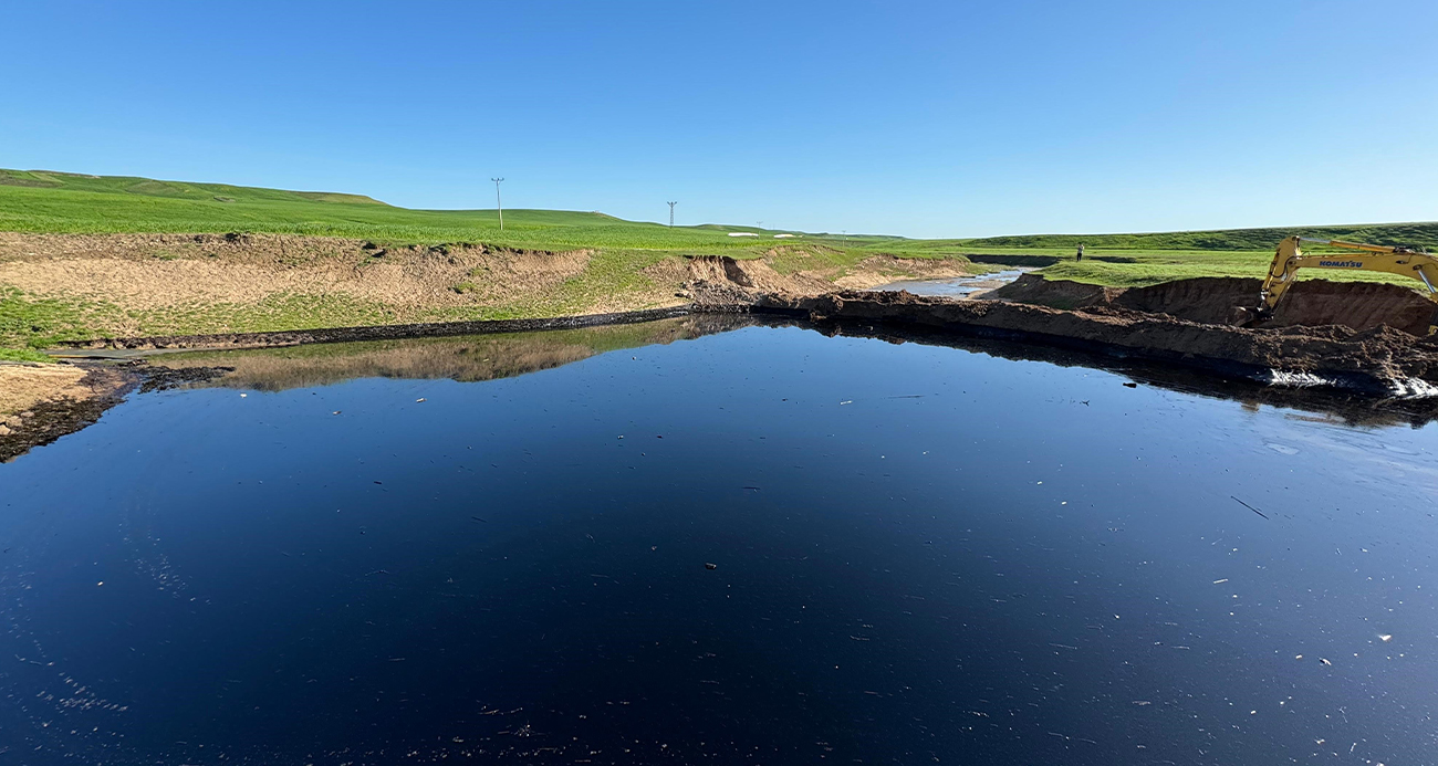 Ham petrol sulama kanalına karıştı!