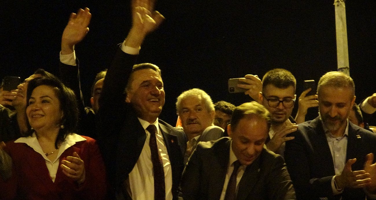 Zonguldak’ta CHP’li Tahsin Erdem’den seçim kutlaması