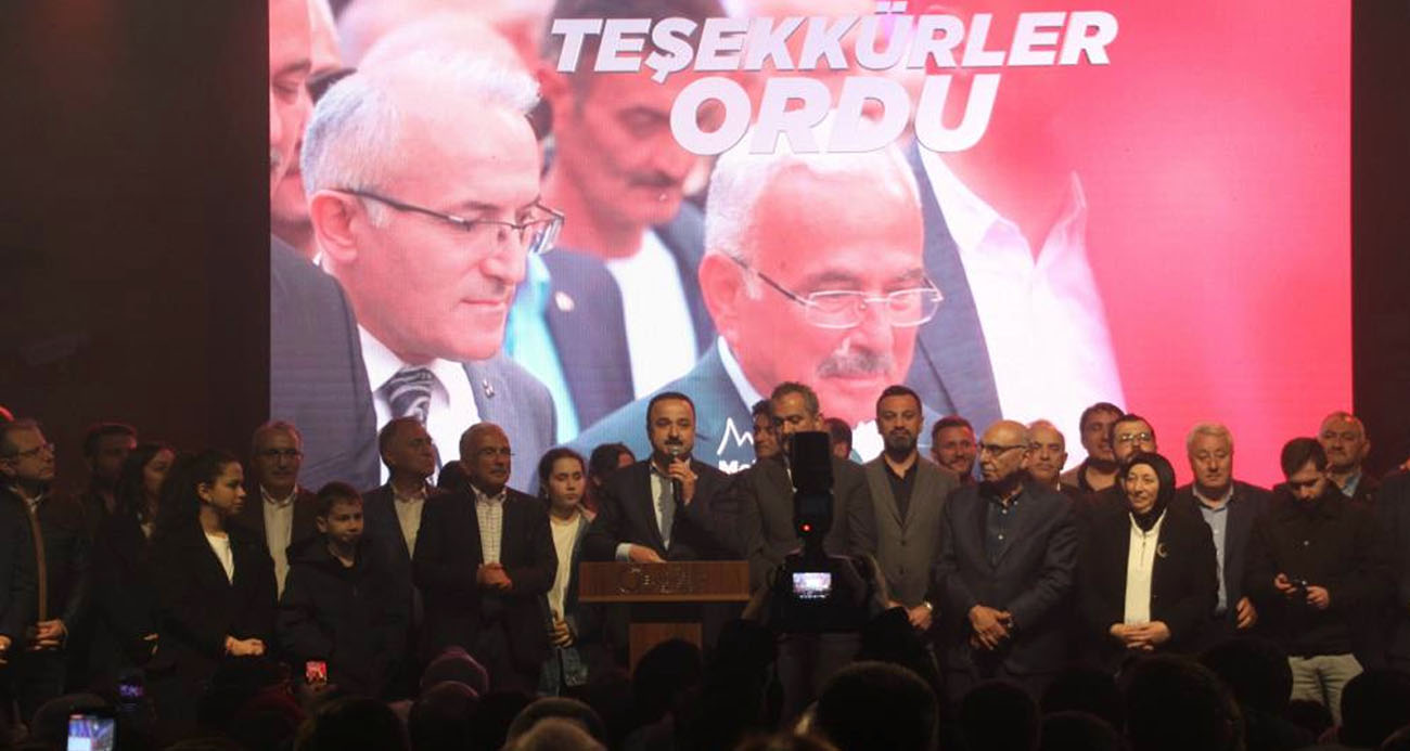 Ordu’da zafer Hilmi Güler’in