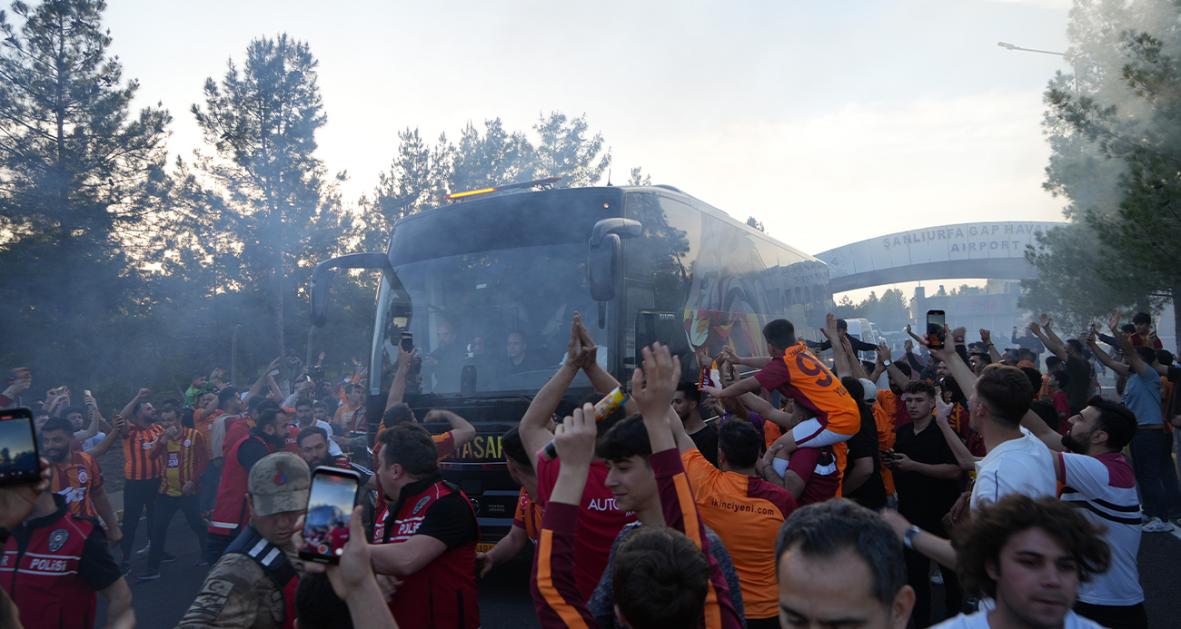 Galatasaray, Şanlıurfa’ya geldi