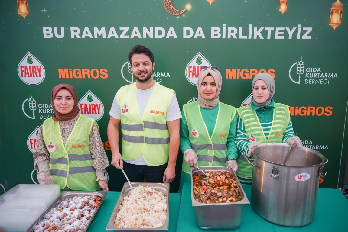 Fairy ve Migros, Gıda Kurtarma Derneği desteğiyle 50 bin öğün gıdayı Hatay’daki depremzedelere ulaştırdı