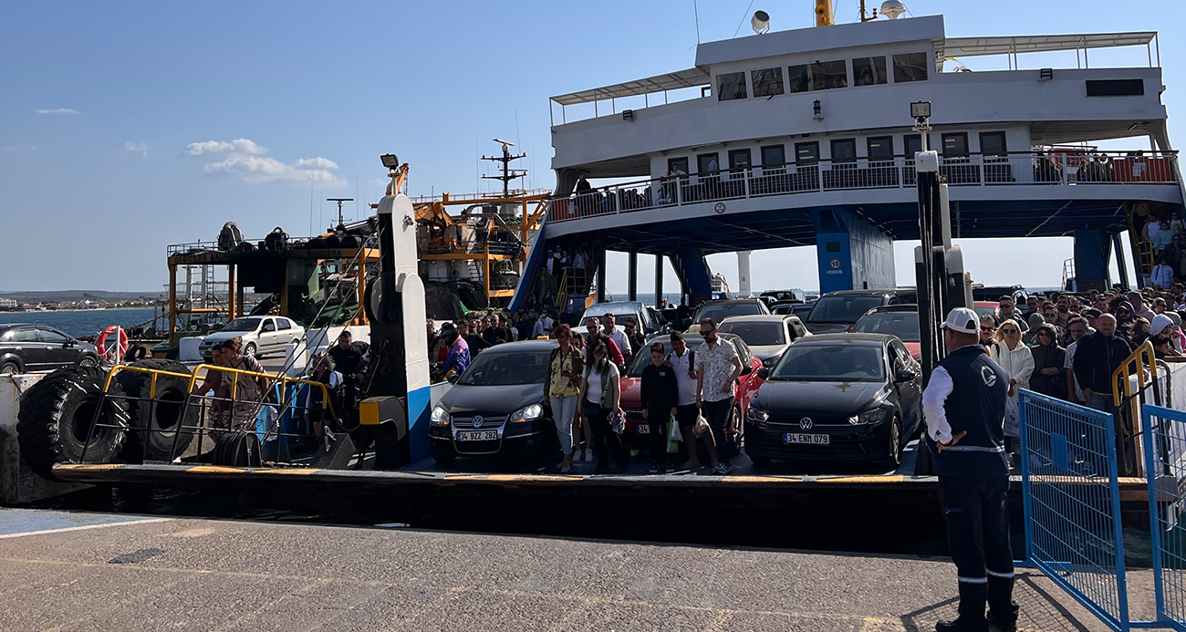 Bozcaada’da bayram rekoru