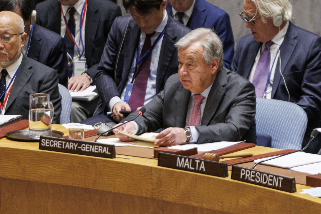Guterres: "Orta Doğu bir uçurumun kenarında"