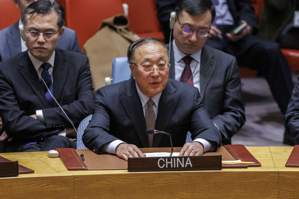 Çin'in Birleşmiş Milletler (BM) Daimi Temsilcisi Zhang Jun, BM Güvenlik Konseyi’nde yaptığı açıklamada, “İsrail Refah'a saldırı planından vazgeçmelidir” dedi.