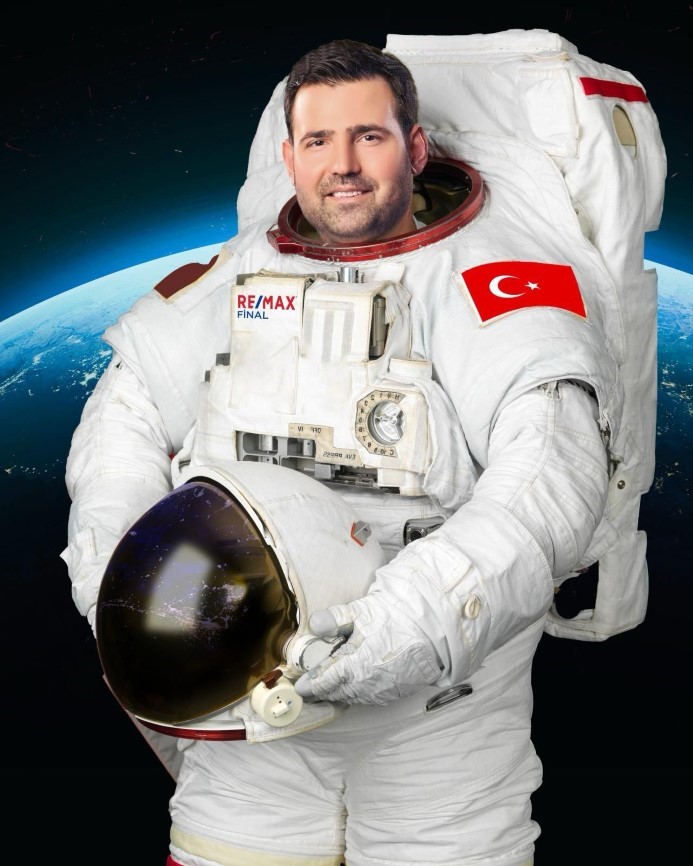 Beylikdüzü’nde yaşayan gayrimenkul danışmanı, uzaya giden üçüncü Türk olacak