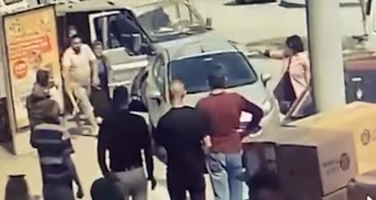 Tokat'ta park kavgasında kadın sürücüyü hastanelik ettiler