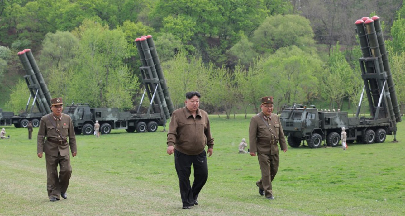 Kuzey Kore&#039;den &quot;nükleer karşı saldırı&quot; tatbikatı