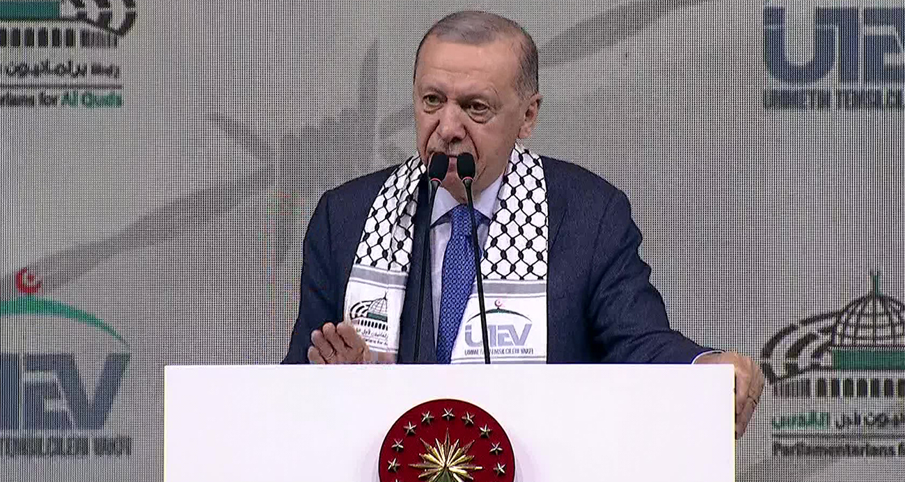 Cumhurbaşkanı Erdoğan: ''Filistin halkı ağır bir zulme maruz kalıyor''