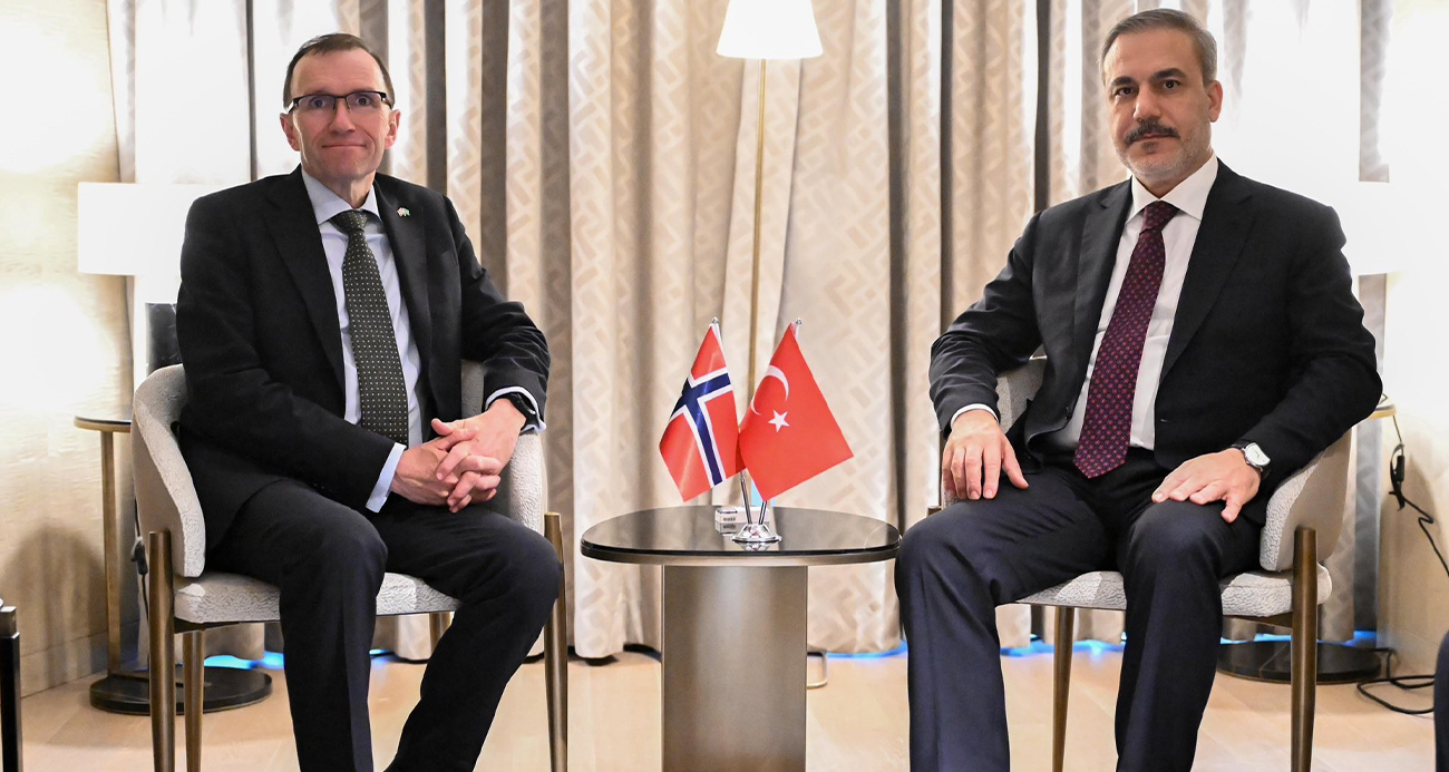 Dışişleri Bakanı Fidan, Norveç Dışişleri Bakanı Eide ile görüştü