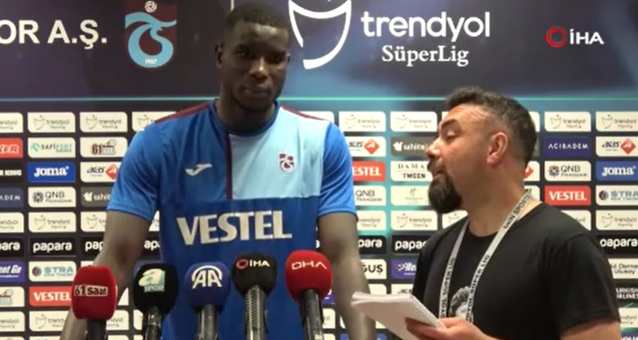 Trabzonspor’un golcü oyuncusu Onuachu, Gaziantep FK maçının ikinci yarısında önemli bir karakter ortaya koyarak sahadan galibiyetle ayrıldıklarını söyledi.