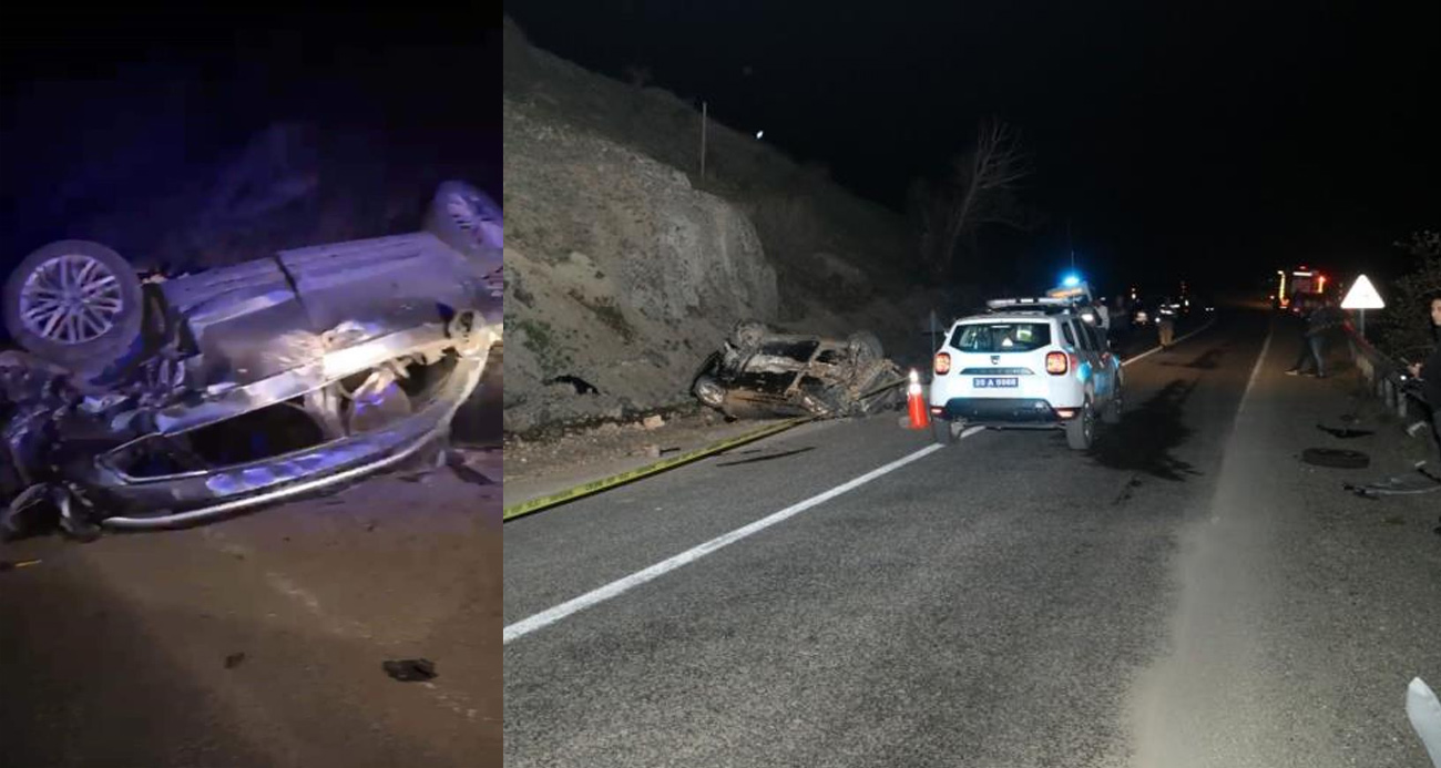  Erzurum’un Narman ilçesinde kontrolden çıkan otomobilin takla atması sonucu meydana gelen trafik kazasında 3 kişi hayatını kaybetti, 2 kişi de yaralandı.