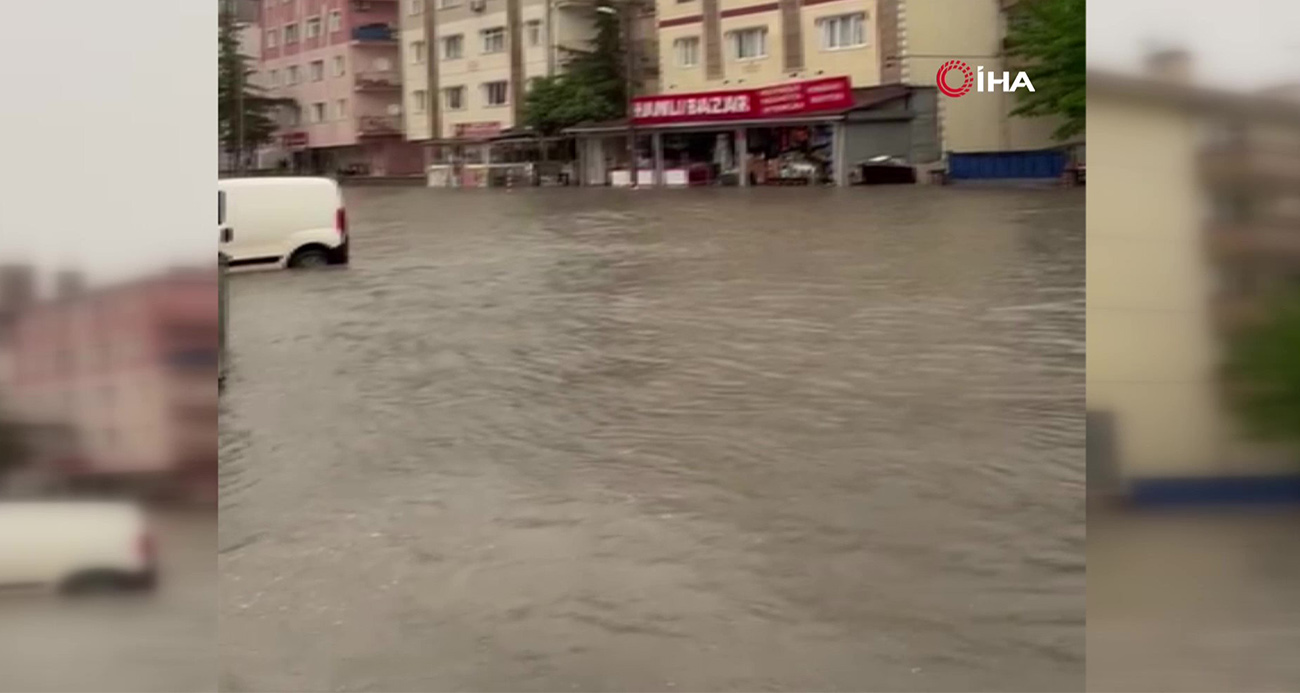 Ankara’da sağanak yağış!
