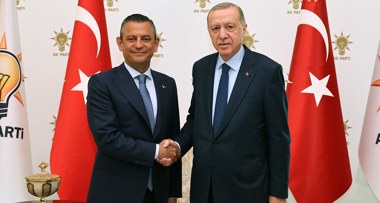 Cumhurbaşkanı Erdoğan, CHP lideri Özel ile görüştü :Görüşmeye ilişkin detaylar belli oldu 