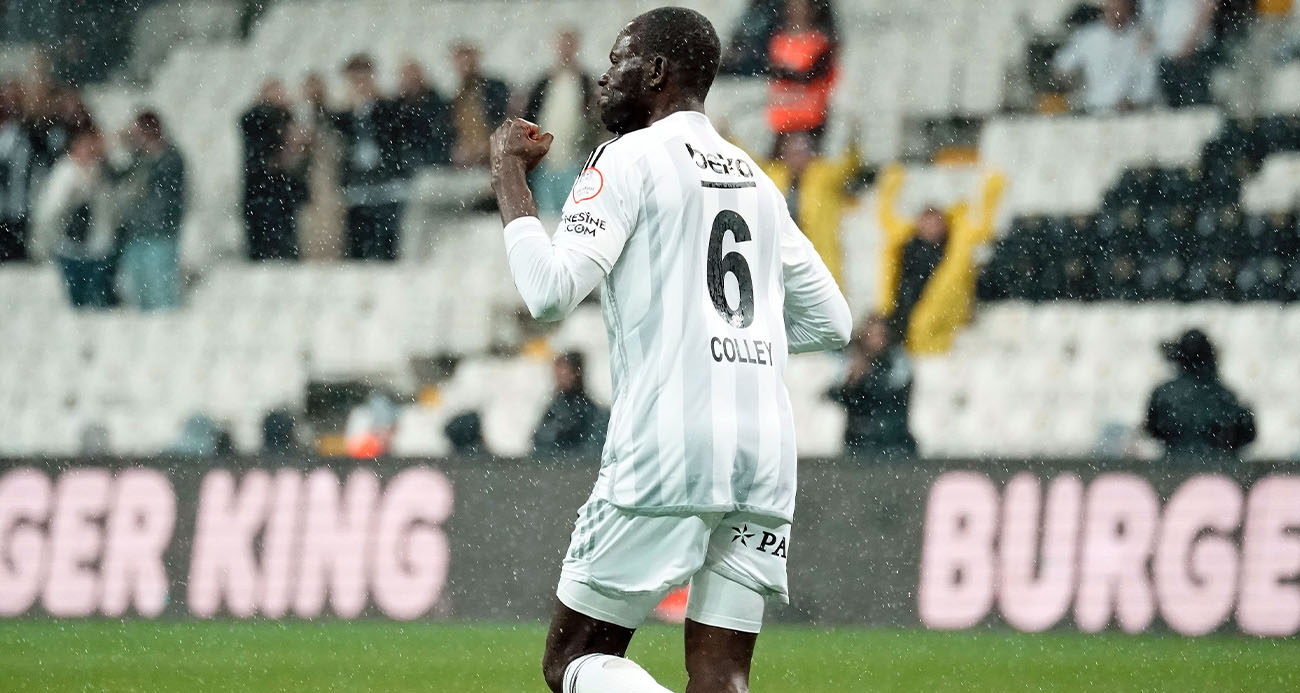 Beşiktaş’ın savunma oyuncusu Omar Colley, Çaykur Rizespor karşısında kaydettiği golle birlikte Süper Lig’deki gol sayısını 7’ye yükseltti.