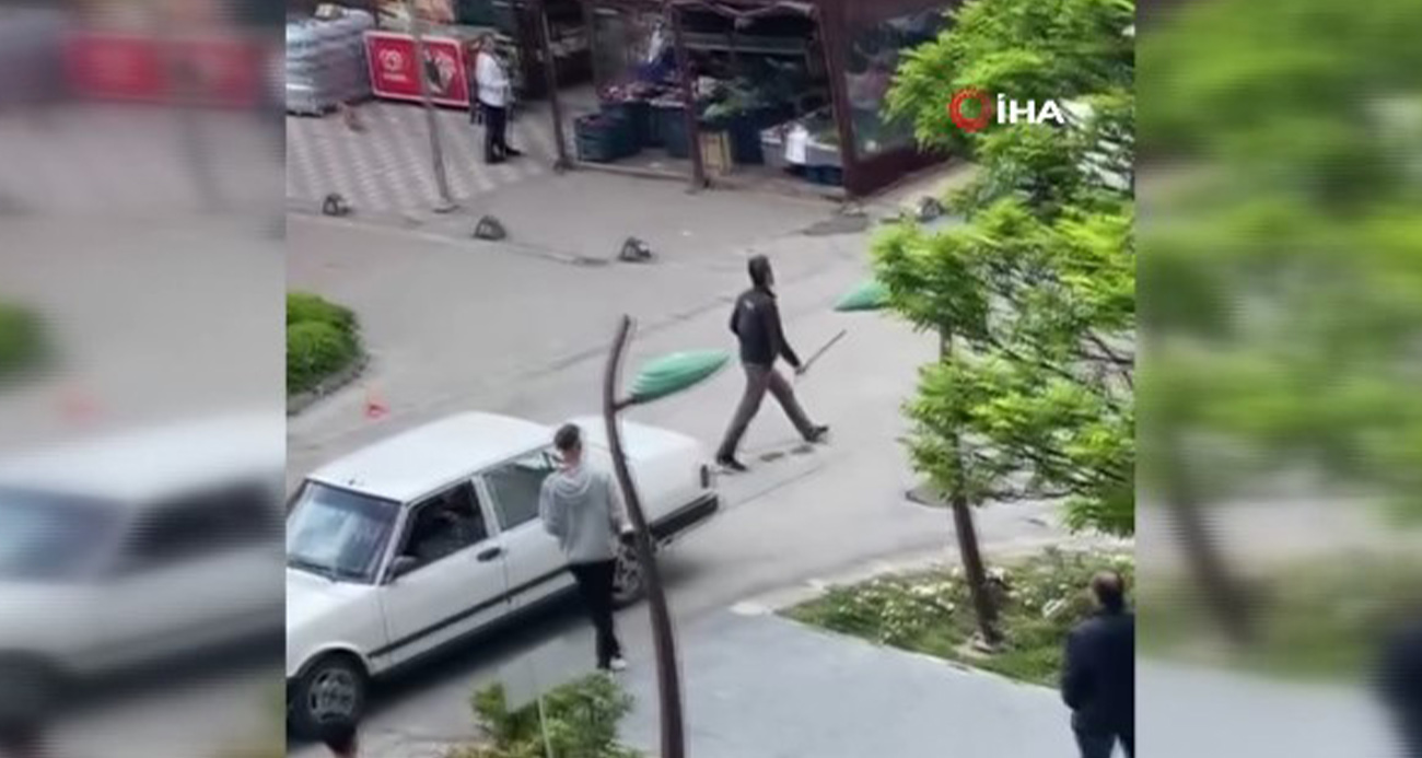 Ankara’da döner bıçaklı şahıs paniğe neden oldu