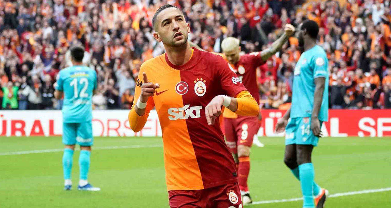 Hakim Ziyech ligdeki gol sayısını 6 yaptı