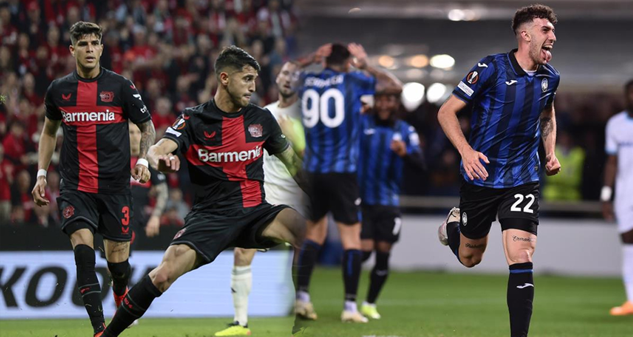 UEFA Avrupa Ligi Yarı Final rövanş maçlarının ardından Atalanta ile Bayer Leverkusen finale yükseldi.