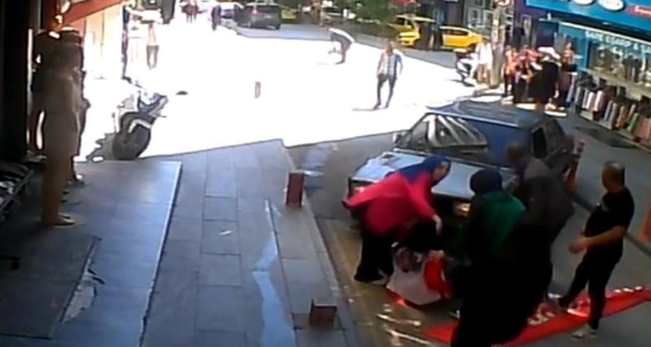 Isparta’da otomobil önce bisikletliye ardından yayaya çarptı