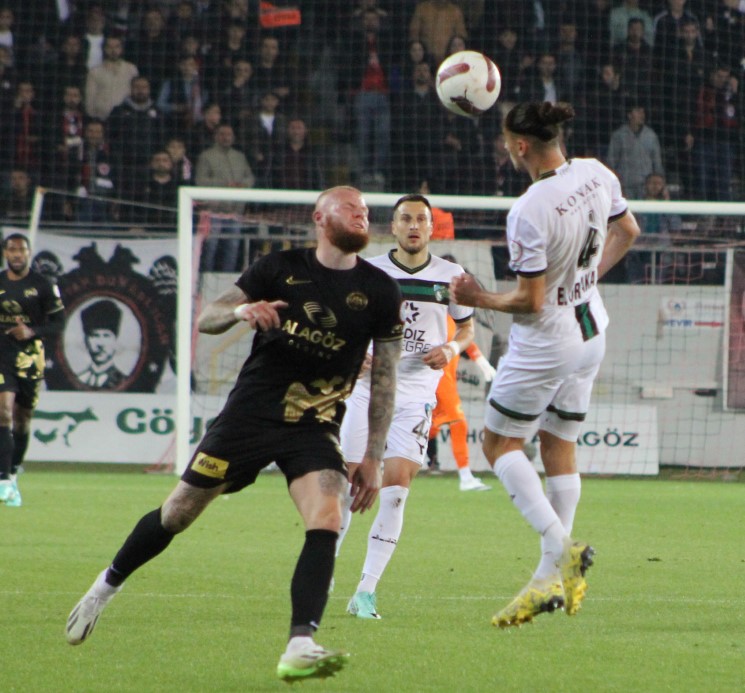 Trendyol 1. Lig: Çorum FK: 2 - Kocaelispor: 1