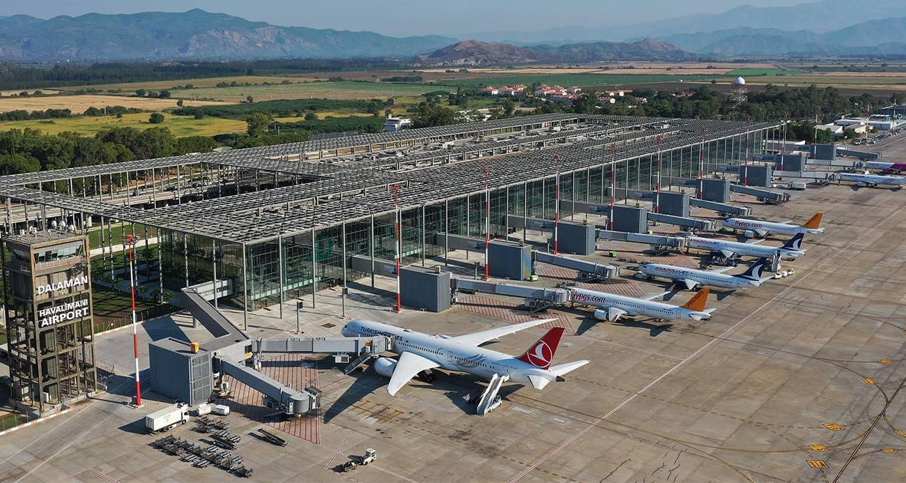 Dalaman ve Milas Bodrum Havalimanları, 2024 yılının Nisan ayında yolcu ve kargo trafiğinde büyük artış kaydetti.