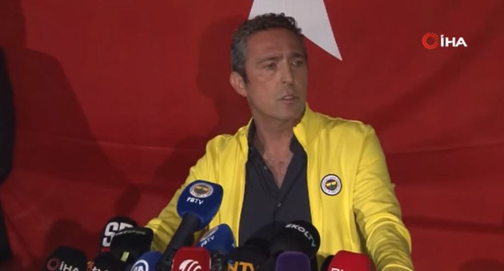 Fenerbahçe Başkanı Ali Koç, Galatasaray derbisi sonrası açıklamalarda bulundu