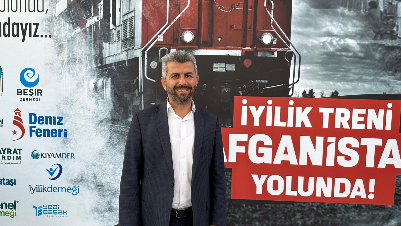 Afganistan’a yardım malzemesi taşıyacak ‘İyilik Treni’nin 20’incisi Ankara’dan hareket etti