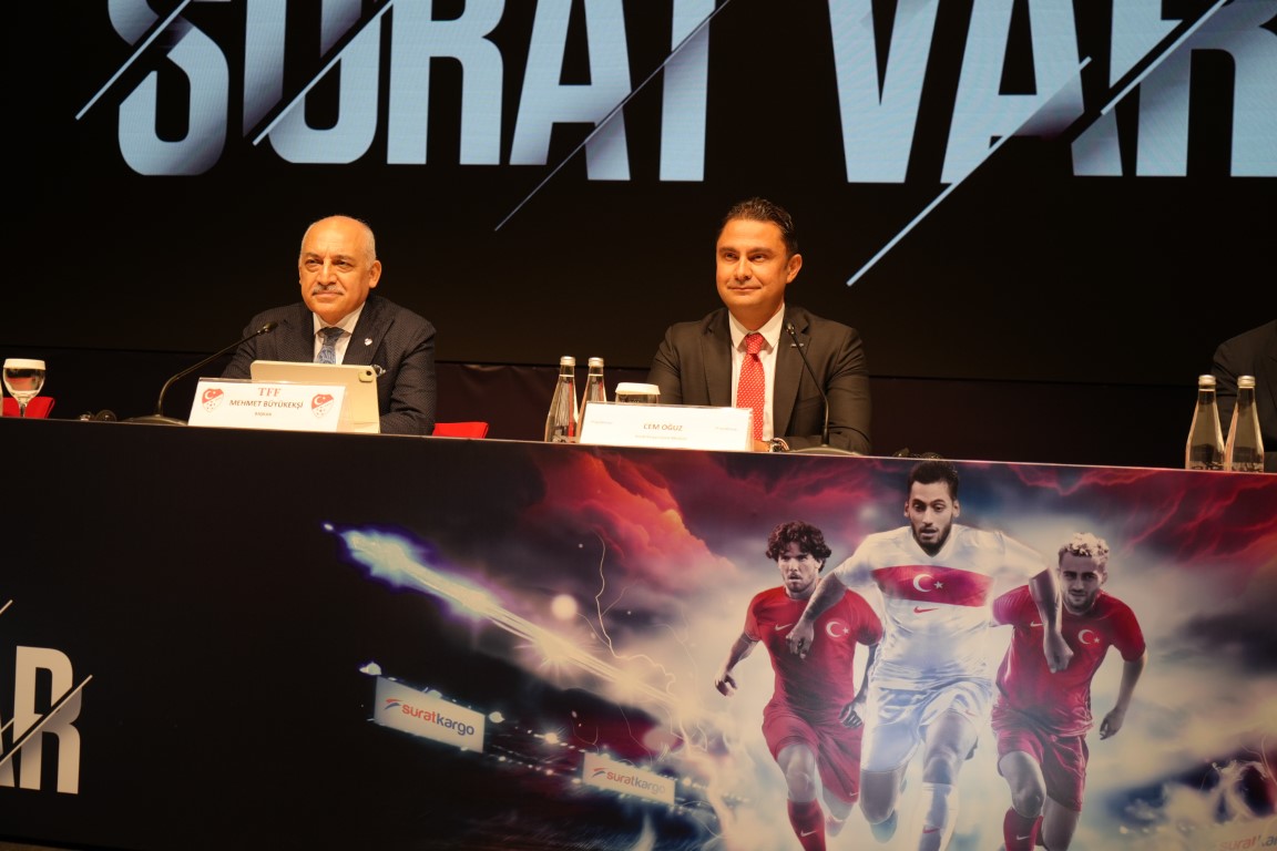 Sürat Kargo, iki yıl süreyle A Milli Futbol Takımı’nın resmi sponsoru oldu