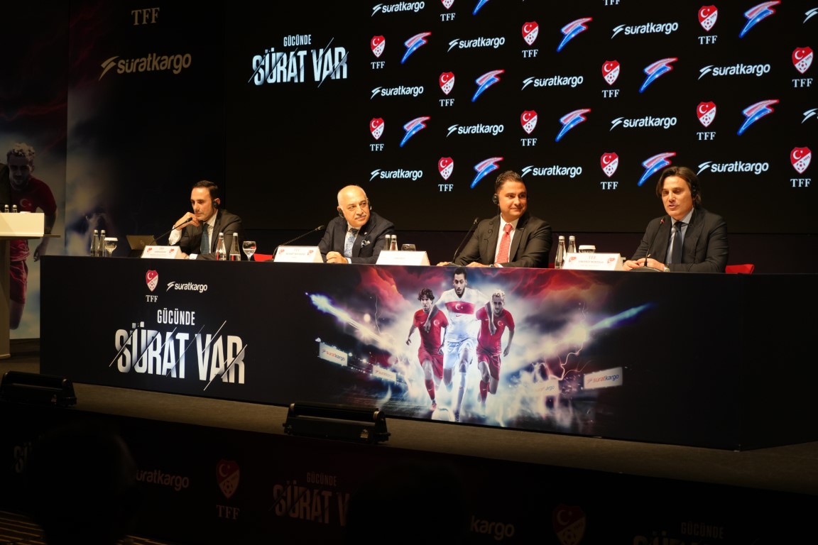 Sürat Kargo, iki yıl süreyle A Milli Futbol Takımı’nın resmi sponsoru oldu