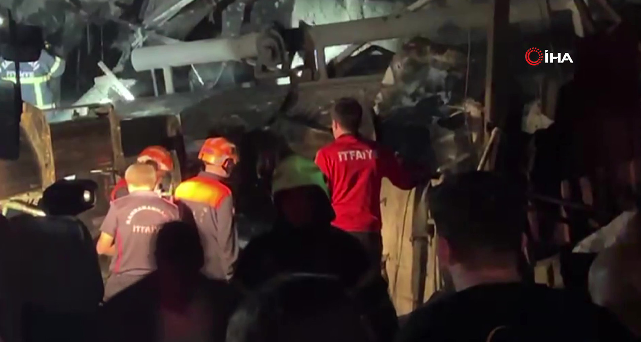 Kahramanmaraş’ta boya fabrikasında patlama: 3 yaralı