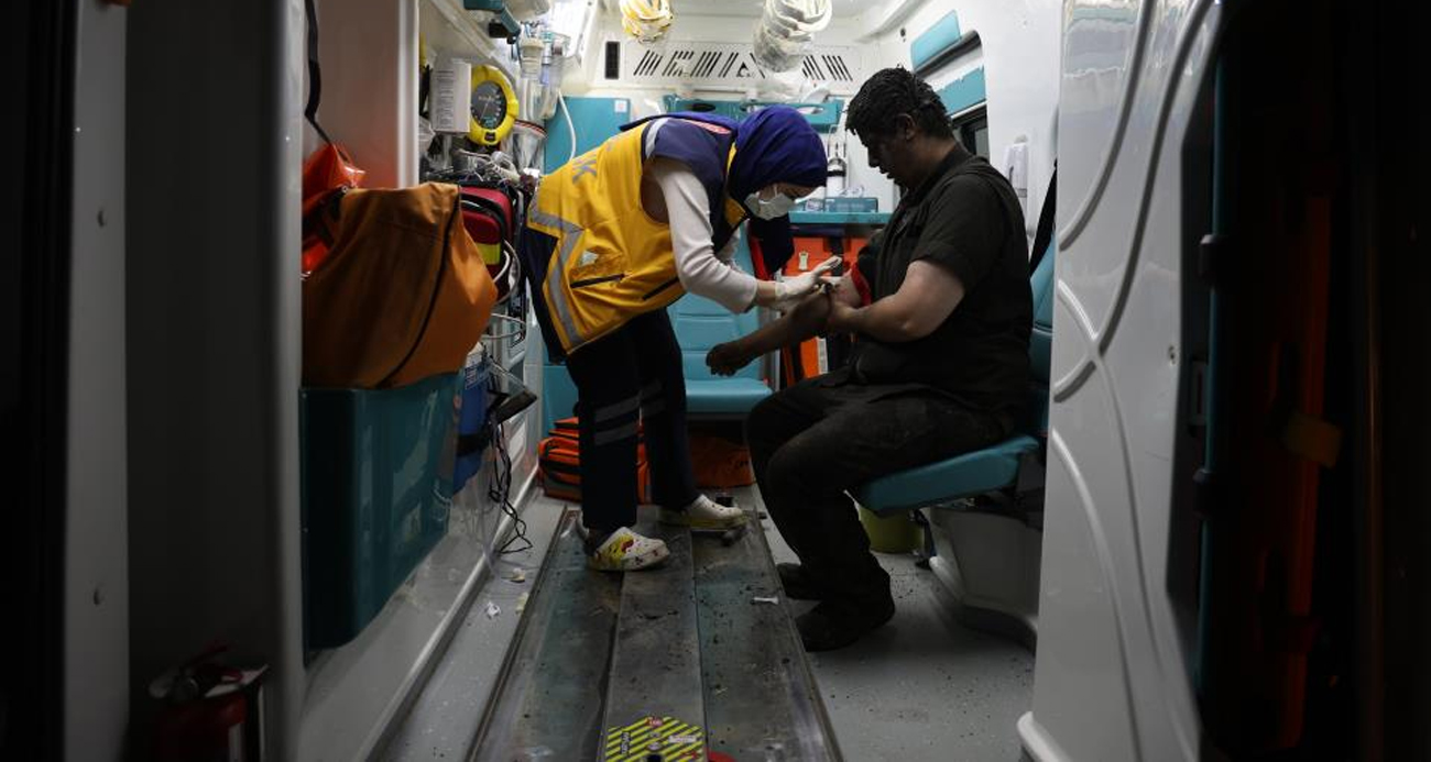 Fabrikadaki patlayan kazan deprem etkisi yaptı