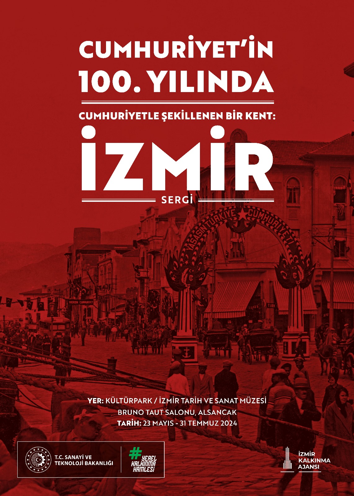İzmir Kalkınma Ajansından Cumhuriyetin 100. yılı anısına sergi