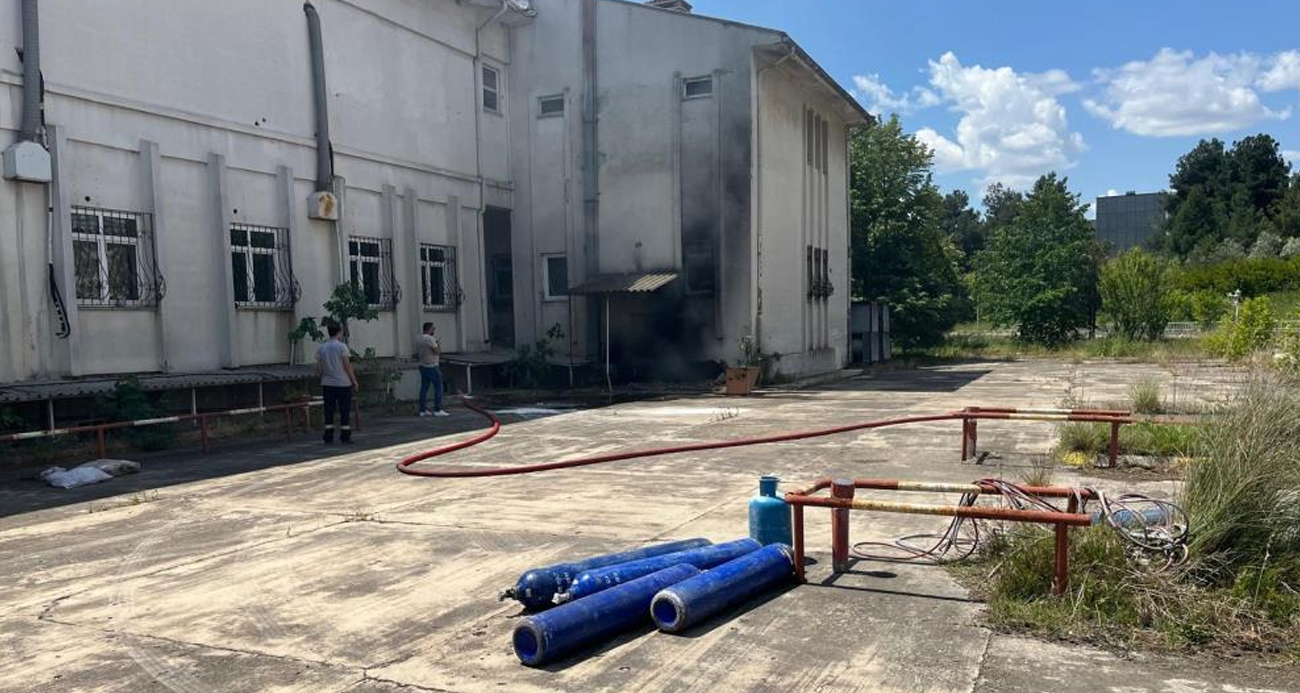 Lüleburgaz Eski Devlet Hastanesi’nde patlama