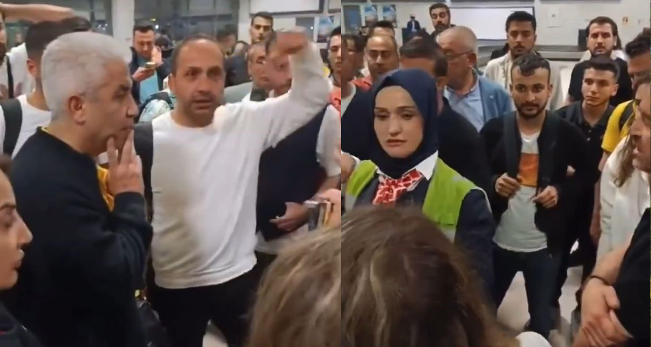 AJet uçağı Gaziantep yerine Adana’ya inince yolcular tepki gösterdi