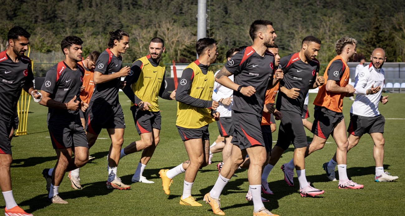 A Milli Takım, İtalya maçı hazırlıklarını sürdürdü