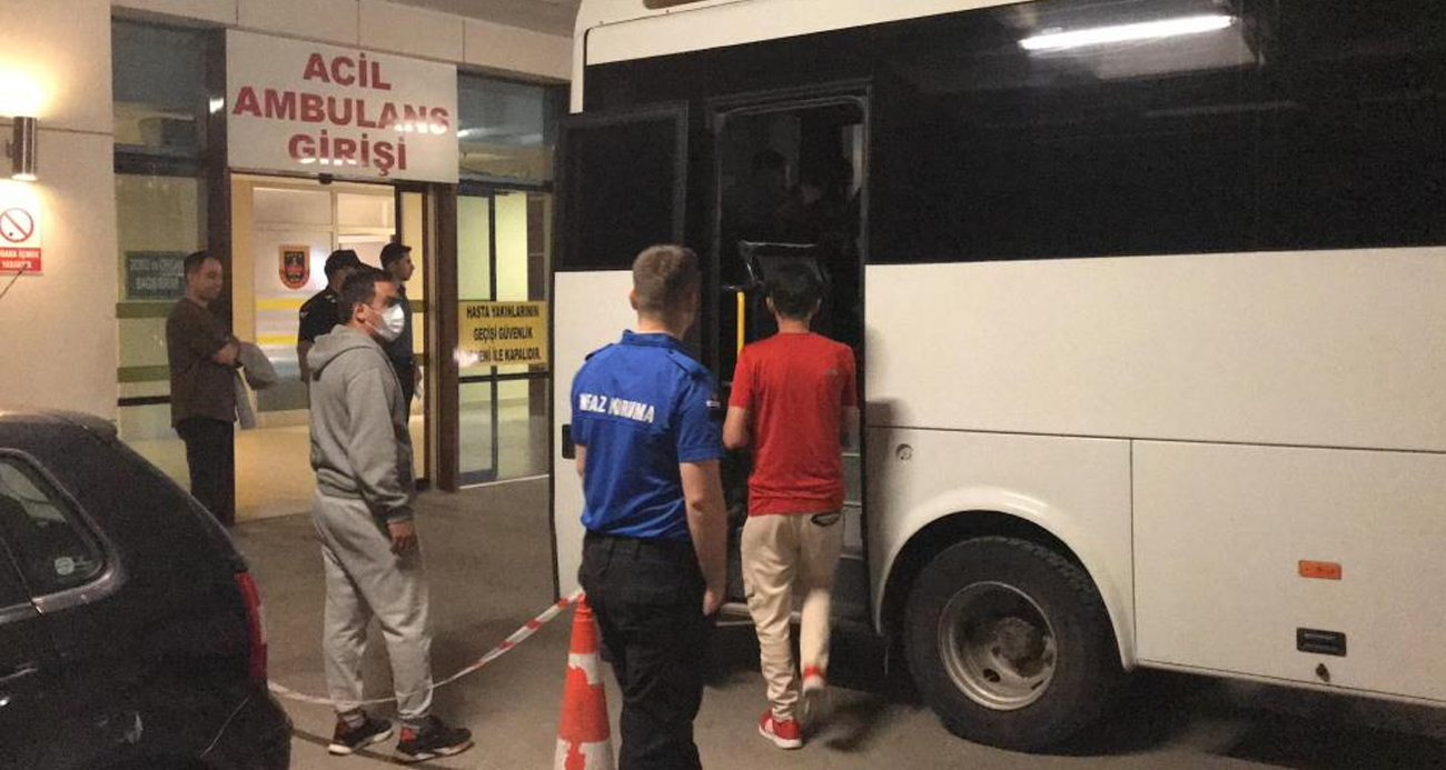Edirne’de mahkum ve gardiyanlar hastanelik oldu