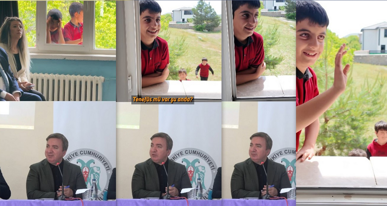 Dersten kaçan öğrenciler valiye yakalandılar